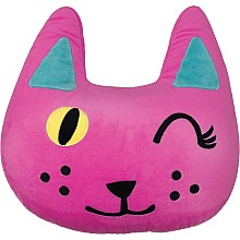 iScream Winking Cat Pillow