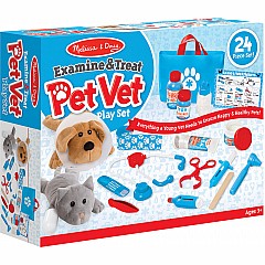 Melissa & Doug Examine & Treat Pet Vet Play Set