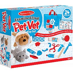 Melissa & Doug Examine & Treat Pet Vet Play Set