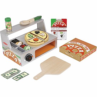 Melissa & Doug Top & Bake Pizza Counter Play Set
