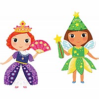 Belissimo Magnetic Dress-Up Fairy Princess Set