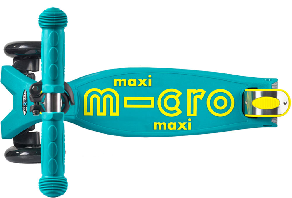 Micro Maxi Deluxe Scooter - Petrol Green - Imagine That Toys