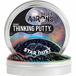 Crazy Aaron's Cosmic Star Dust Thinking Putty 4" Tin