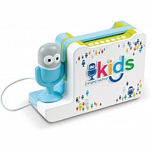 Singing Machine Kids Portable Bluetooth Sing-Along Speaker with Mic Guy Microphone