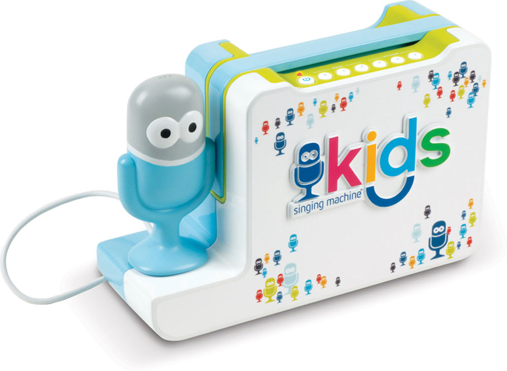 Singing Machine Kids Portable Bluetooth Sing-Along Speaker ...