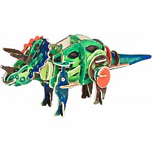 Kwik Kitz Walking Dinosaur Kit - 3D Triceratops