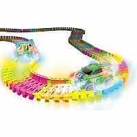 Neon Glow Twister Tracks Race Series 221