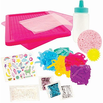 Glitter Rainbow Paper Making Kit