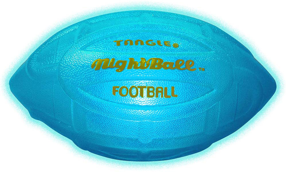 NightBall™ Inflated Football - Blue