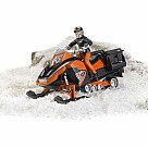 Bruder Snowmobile with Driver and Accessories