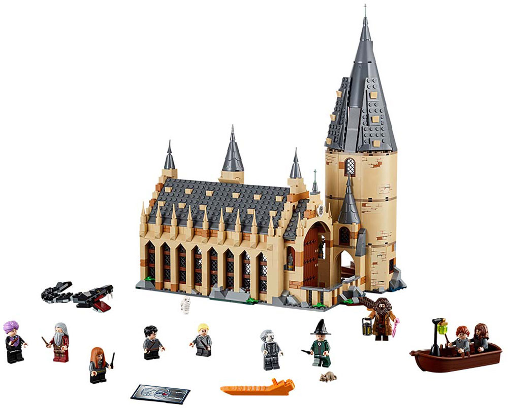 Harry Potter Hogwarts Great Hall Building Blocks Toys Gift Christmas 