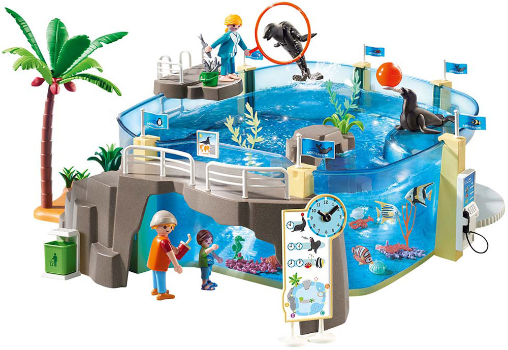 playmobil sea life aquarium