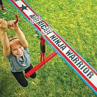 American Ninja Warrior™ Ninjaline - 34 ft with 6 Hanging Obstacles