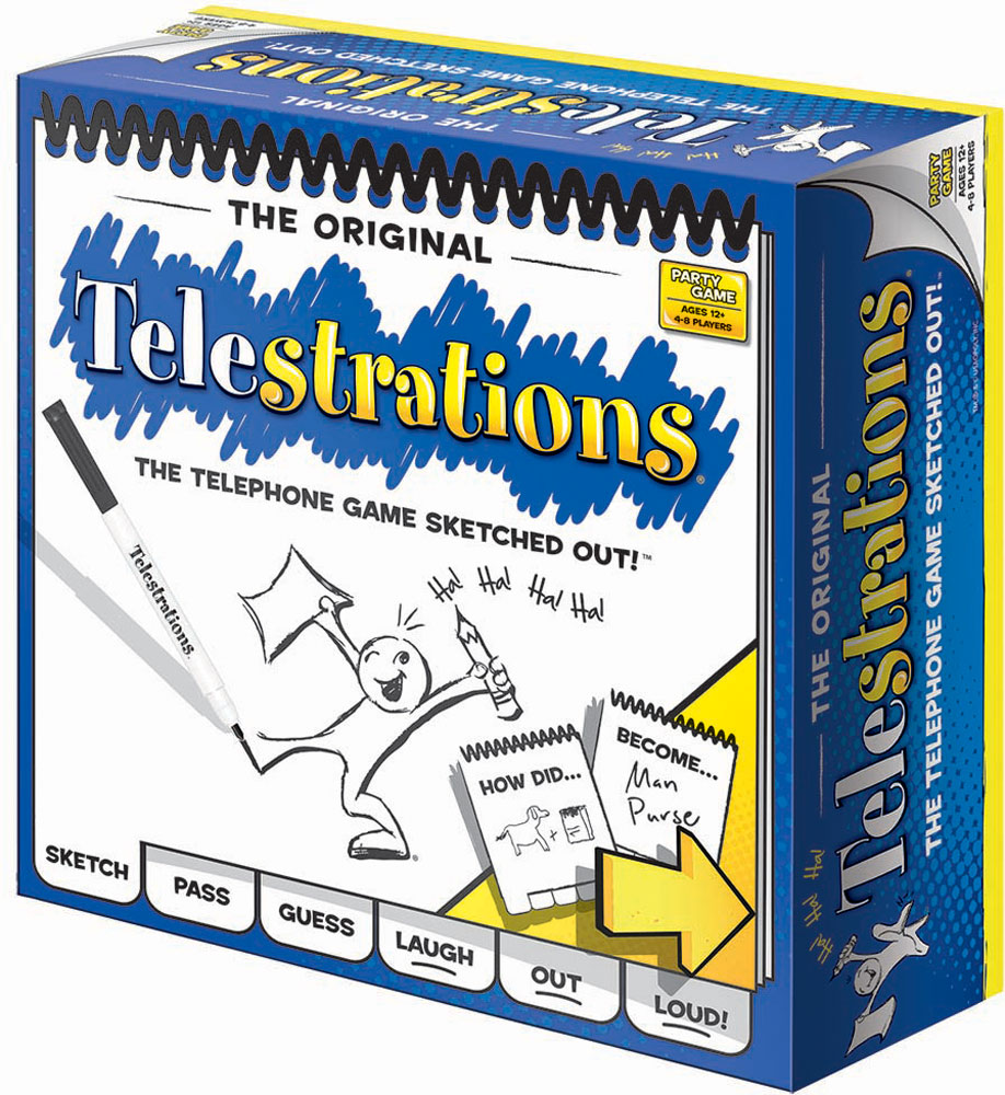 USAopoly Telestrations Family Board Game PG000264 for sale online 
