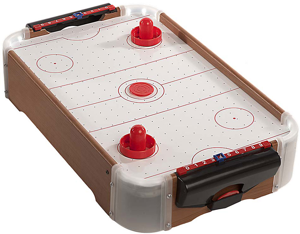 Tabletop Air Hockey With Led Lights Village Toy