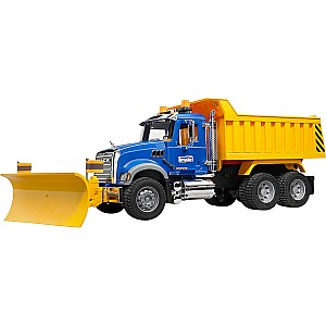 MACK Granite Dump Truck with Snow Plow