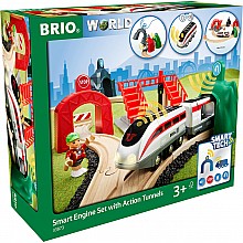 BRIO® SmartTech™ Smart Engine Set with Action Tunnels