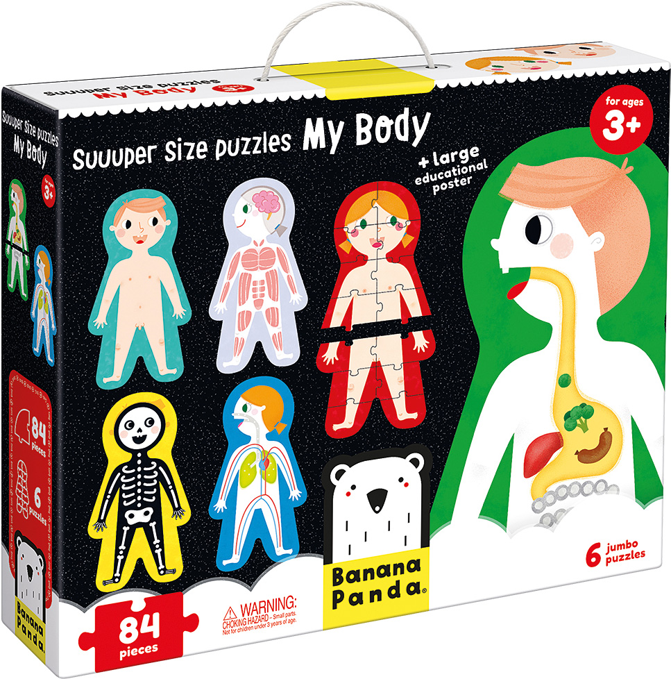 Suuuper Size My Body Puzzle - Over the Rainbow
