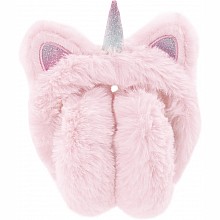 Ear Muffs - Light Pink Unicorn