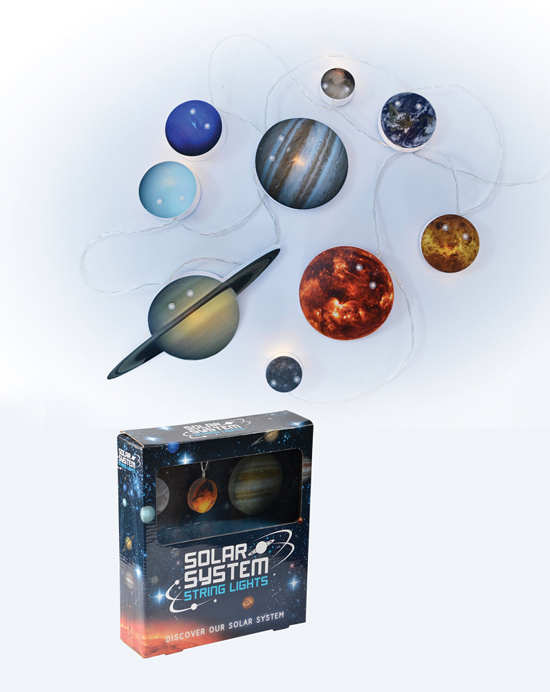 Solar System String Lights - The Toy Box Hanover