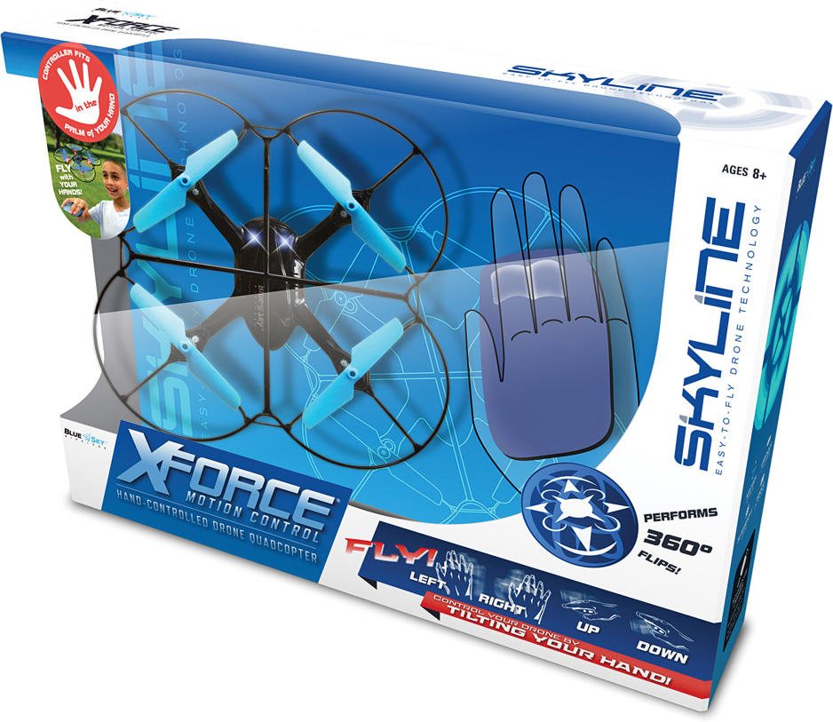 xforce motion control quadcopter