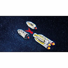 playmobil 9488 space mission rocket