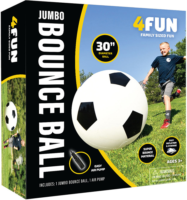 30 Jumbo Bounce Soccer Ball Cheeky Monkey Toys