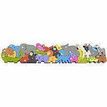 Jumbo Animal Parade A to Z Alphabet & Animal Puzzle