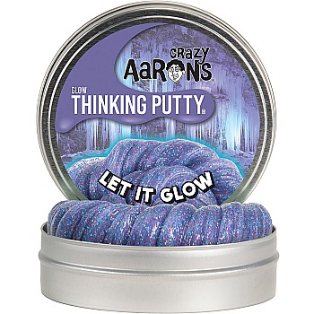 Crazy Aaron's Glow Thinking Putty Let it Glow