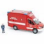 Bruder MB Sprinter Fire Department Paramedic with Driver and Accessories