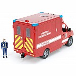 MB Sprinter Fire Department Paramedic with Driver and Accessories  RETIRED