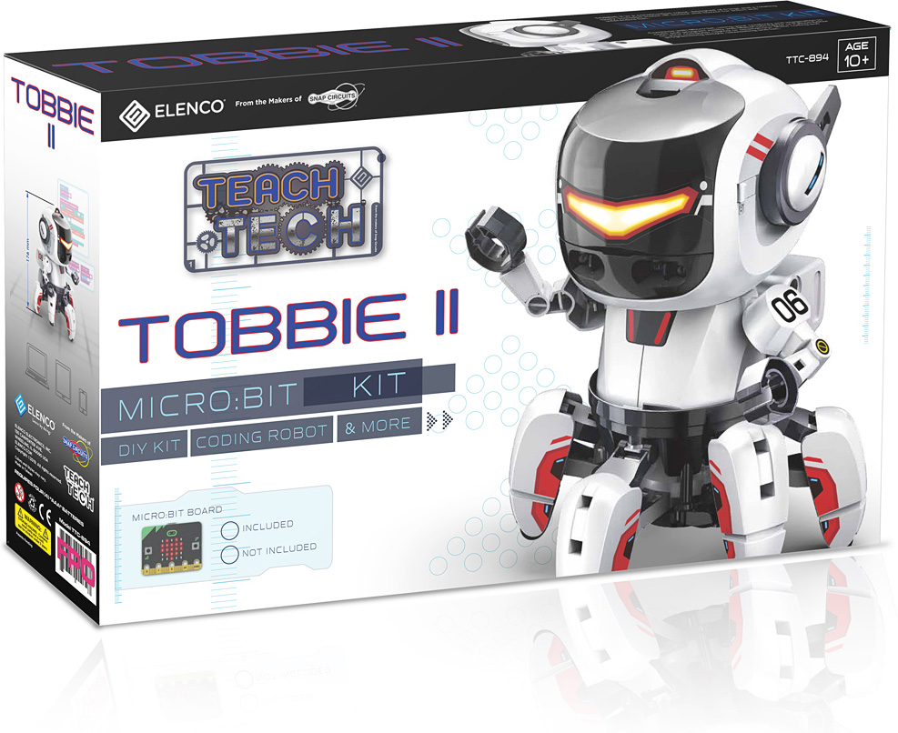 NEW Kid's Tobbie II Microbit Robotic Toy Johnco,Toys 