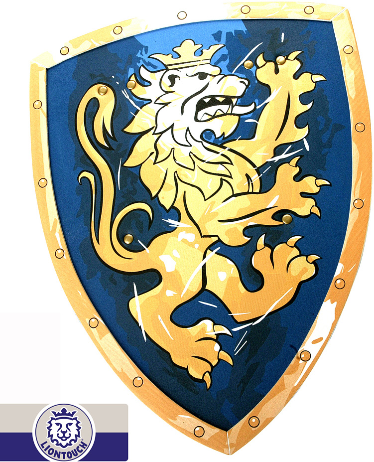 Liontouch Noble Knight Shield - Blue