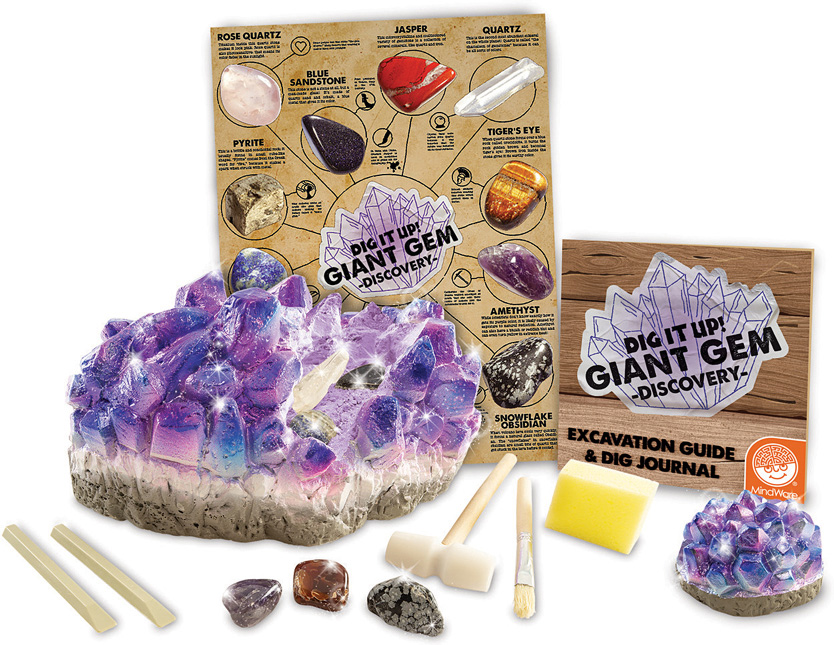 Rocks and Minerals Dig Kit - Small - Grandrabbit's Toys in Boulder