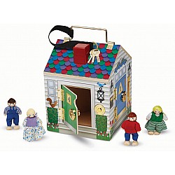 Melissa & Doug Wooden Doorbell House