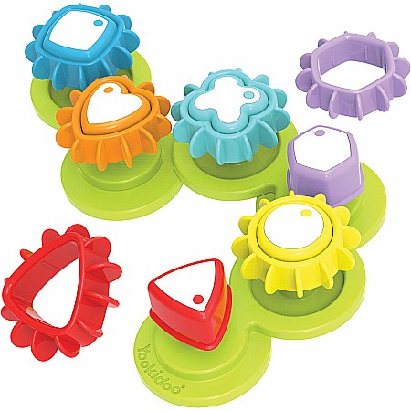 Yookidoo Shape 'N' Spin Gear Sorter