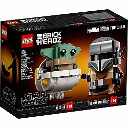 LEGO Star Wars BRICK HEADS The Mandalorian and the Child