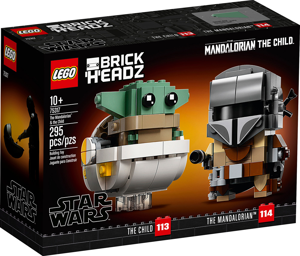 Mundskyl ser godt ud ægtefælle LEGO Star Wars BRICK HEADS - The Mandalorian & the Child - The Good Toy  Group