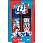 ICEE 2 Pack Syrups - Blue Raspberry & Cherry