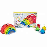 Jura Toys Lalaboom Rainbow & Beads - 13 pcs