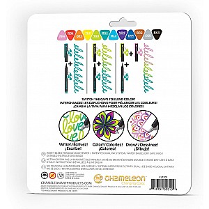 Chameleon Fineliners 12 pack - Bright Colors