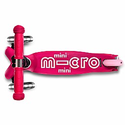 Micro Kickboard Mini Deluxe LED, Pink