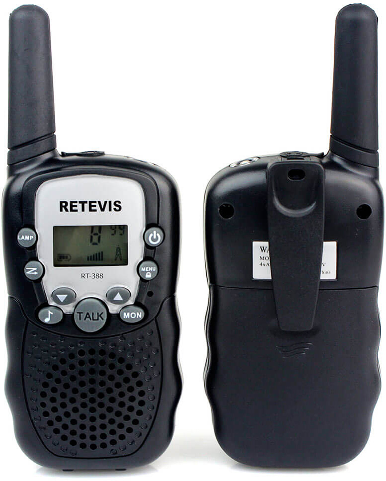 Retevis RT38 Walkie Talkies,Portable Small Long Range Walkie Talkies for Adults,Rechargeable and Battery Powered Two Way Radio with Flashlight for Family Camping,Hiking 3 Pack Walkie Talkies 