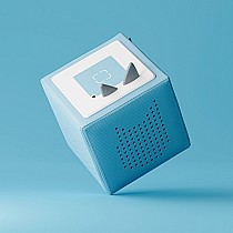 Tonies Starter Set - Light Blue. Buy a Toni box Starter Set and receive one Free Toni and one Set of Headphones!