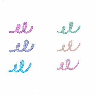 Silver Linings - Silver Ink Markers with Outlines - Set of 6