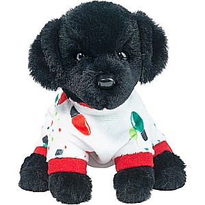 Douglas PJ Pup Black Lab Plush Stuffed Animal - Small