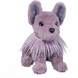 Lilac French Bulldog Softie Plush Stuffed Animal- 10 in