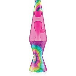 Lava Lamp - Tie Dye Pink Spiral - Pickup Only