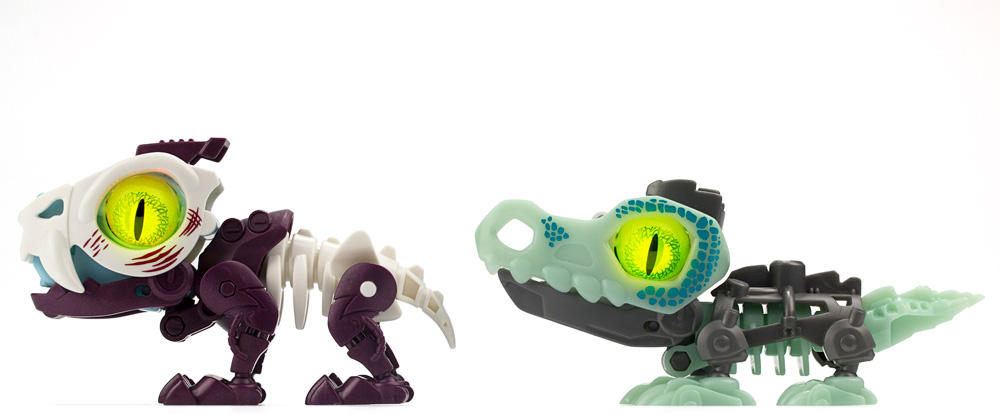 Kids products :: Toys :: RC Toys :: Silverlit YCOO Biopod Kombat Duo  Edition in Capsule - Electronic Creature for Building - Sound and Light  Effects 88138