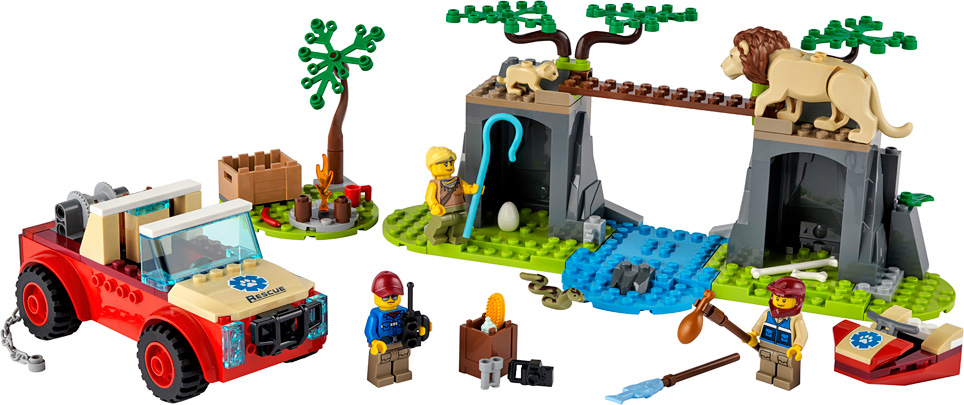 LEGO CITY 60301 Wildlife Rescue Off-Roader